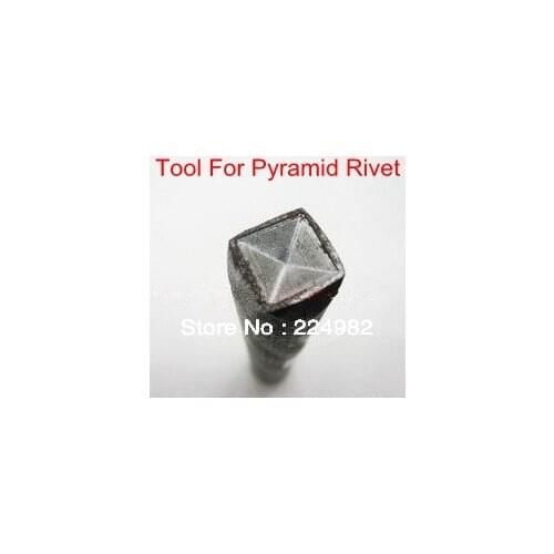 Free Shipping - Professional Tool For 9mm Pyramid Rivet Studs Installation,Requisite Tool When DIY Pyramid Spike Rivet