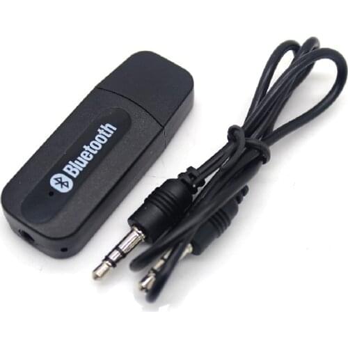 Bluetooth USB A2DP Adapter Dongle Blutooth Music Audio Receiver Wireless Stereo 3.5mm Jack for Car AUX Android/IOS Mobile Phone