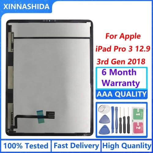 For iPad Pro 3 12.9 inch 3rd Gen 2018 Display Screen A1895 A1983 A2014 A1876 LCD Assembly Digitizer Touch Panel 13