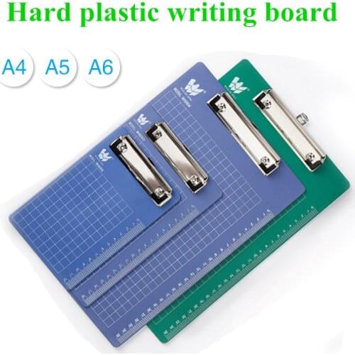 File Board A4 Cardboard Clip Hanging Writing Pad bill Note Hanging Point Menu Plastic Writing Board Clip