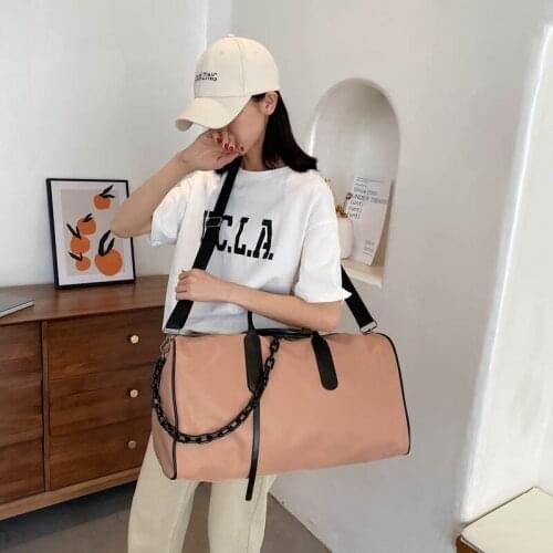 Small Bag 2021 Summer New Popular Net Red Summer Tote Bag Large Capacity Gym Bag Shoulder Messenger Bag for Women