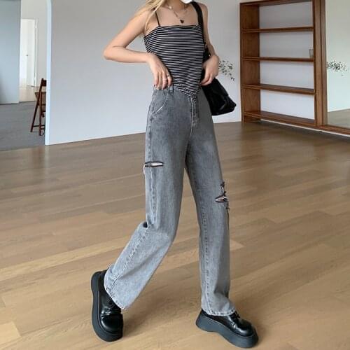 SHNSOPHI Womens High Jeans