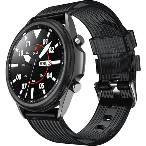 22mm Silicone Replacement Strap Compatible with Samsung Gear S3 Universal Watchband for Huawei GT/GT2/GT 2E Watch Accessories