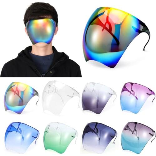 Anti-Fog Goggles Sunglasses Oversized Visor UV400 Protective Full Face Cover Safety Glasses Daily Entertainment Outdoor Eyewear