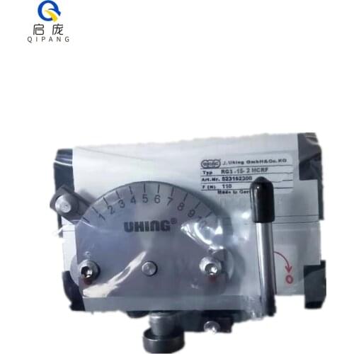 UHIING precision quality assurance of traverse unit RG3-15 of Seiko Germany