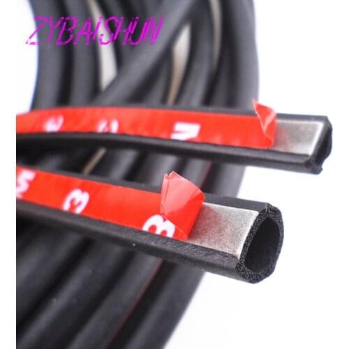 Big D Small D Z Type B 5m Door Sealing Pad Soundproof Dust Sealing Tape for Mitsubishi ASX Outlander Lancer Evolution Pajero