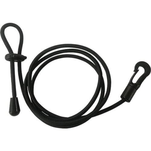 1m Elastic Kayak Canoe Paddle Leash Surfboard Surfing Rope Safety Leash Rowing Boats Lanyard Fishing Rod Kayak Accessories