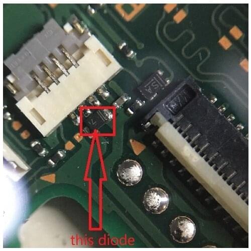 20PCS-100PCS for Nintendo Switch Small diode 71 (Near to Fan connector) Motherboard Fix Component