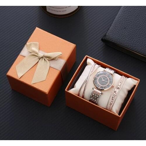 3pcs Set Women Watches Cut Geometry Crystal Watch Ladies Quartz Fashion Wrist Watch Bracelet Set For Womens Gift Reloj Mujer