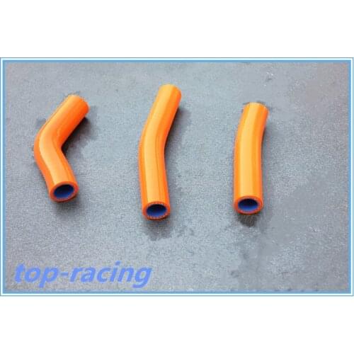 3ply reinforced silicone radiator coolant hose for KTM 250/300 SX/XC/EXC 2007 2008 2009 2011 orange or blue