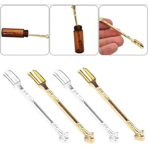 4Pcs 8cm Carved Stainless Steel Mini Scoop Gold Spoon Stir Mini Spoons for Coffee Milk Teas Spoon Gold Teaspoons Kitchen Gadget