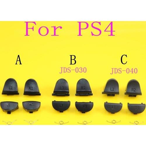 9Sets For Playstations 4 JDS 040 JD-030 JDM 040Controller Trigger Spring L1 R1 L2 R2 Parts Buttons For PS4 Triggers Buttons