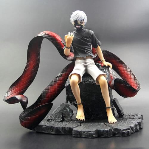 Anime Tokyo Ghoul Figure Kaneki Ken Touka Kirishima PVC Action Figure Kaneki Ken Awakening Figurine Generation of Dark Jin Muyan
