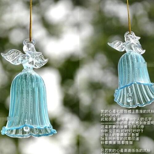 One piece Table bell Ring crystal glass rattle gold simple birthday gift creative gift retro meal bell Mini 90mm