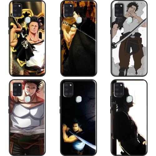 Yami Sukehiro Black Clover Case For Samsung A51 A71 A11 A31 A10 A20 S A30 A40 A50 A70 A21S A20e A12 A32 A52 A72 Cover