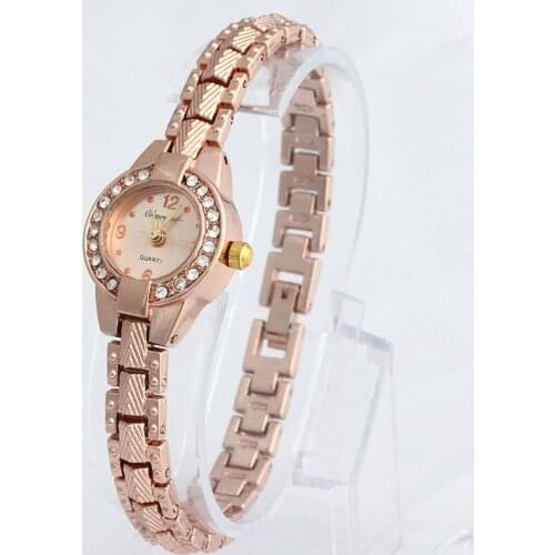 Elegant Cute Watch Memorial Day gift Enmex women creative slim Fashion Lady Women Girl Bracelet Wristwatch Luxury Dress Watch