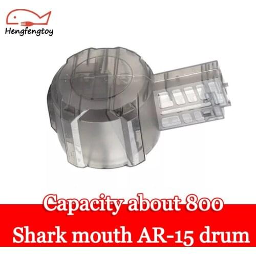 Shark mouth AR-15 special cartridge M4 childrens water bomb gun Drums magazine clip assembly kit parts II07