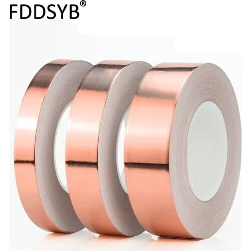 Foil Tape Single Electric Conduct Self-adhesive Copper 30m*0.06mm Electrical