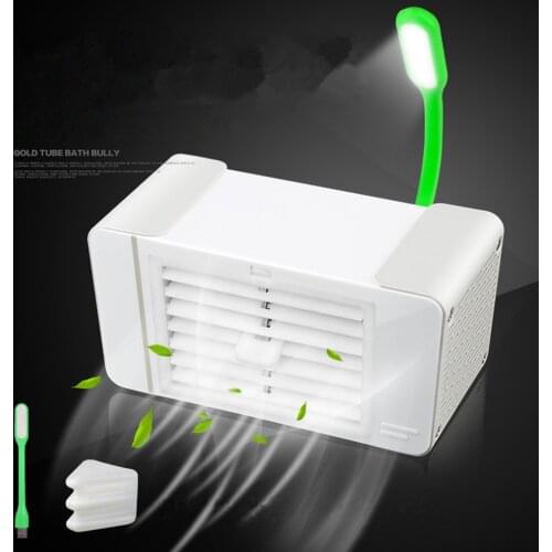 Fan ABS 5W 5V 1A Mini USB Fan Summer Cool Home Bedroom Low Noise Portable White /Gold Electric Cooling Fan USB Charging Gift