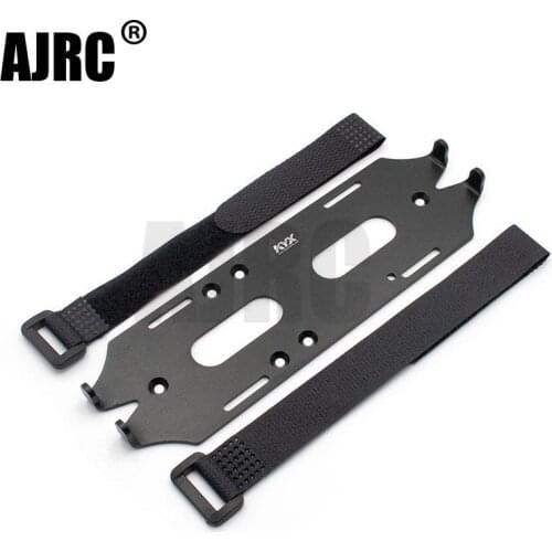 1/10 model car metal upgrade accessories Axial SCX10 battery plate aluminum alloy battery fixing plate