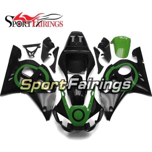 New Complete Sportbike Fairings for Yamaha YZF600 R6 1998 1999 2000 2001 2002 98 99 00 01 02 Motorbike Carenes Green Black Hulls