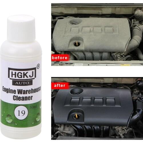 Car Engine Compartment Cleaner Removes Heavy Oil 50ML 1:8 Dilute With Water=400ML Windshield Glass Cleaner Car Window Cleaning