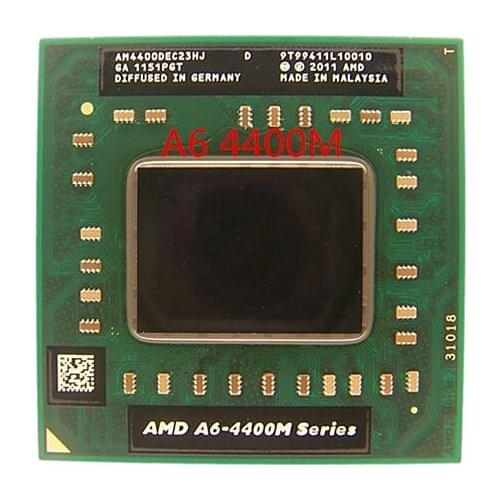 Original AMD Dual Core A6-4400M 2.7Ghz A6 4400M AM4400DEC23HJ A6-Series notebook CPU PROCESSOR best quality processor