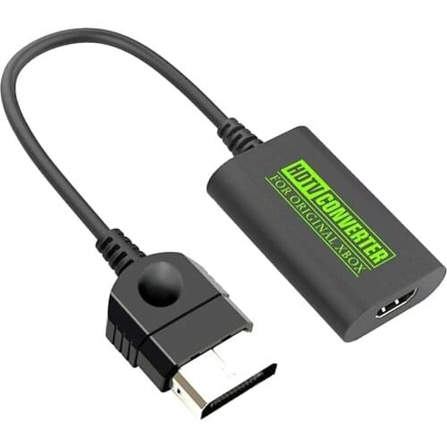 Retro Game Player XBOX to HDMI Converter Digital Video Audio Adapter for XBOX 480P 720P 1080i for HDTV Projector Monitor