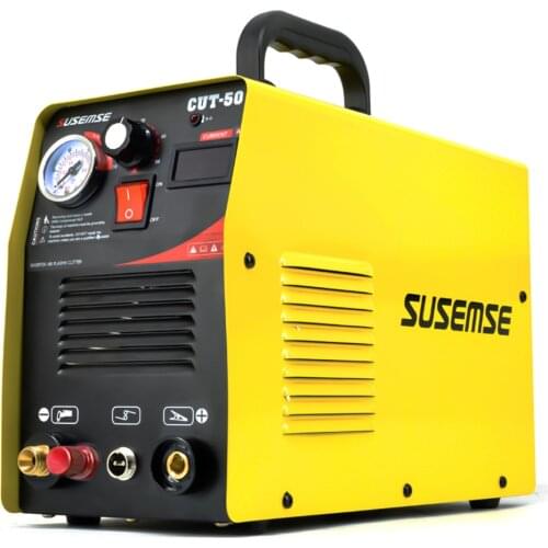Pilot Arc CNC Plasma Cutter CUT50P Non-HF 50Amp 220V IGBT Digital Air Plasma Cutting Machine Cutting Thickness 14MM Clean Cut