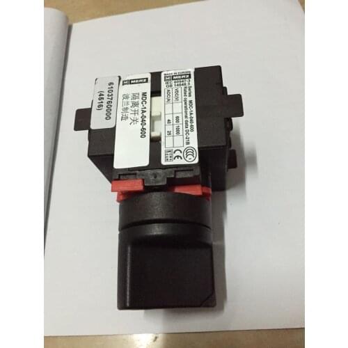 Poland MERZ Solar Inverter DC Isolated Rotary Switch MDC1A-040-600 New