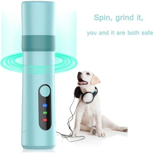 Professional Pet Nail Grinder 8W 800mAh For Dog Nail Clippers Painless USB Electric Quiet Cat Paws Nail Cutter Grooming Trimmer