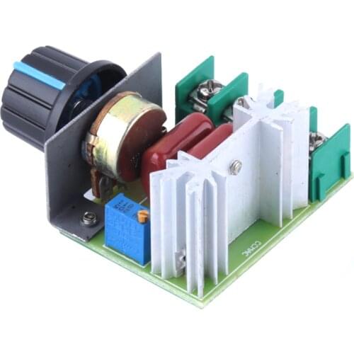 New PWM 2000W AC 50-220V 25A Adjustable Motor Speed Controller Voltage Regulator