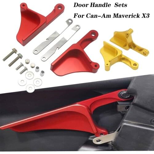 Billet Aluminum Anodized Door Handle Latches Sets For Can-Am Maverick X3 X DS RS Turbo R Max 2 & 4 Door 2017-2020 2019 2018