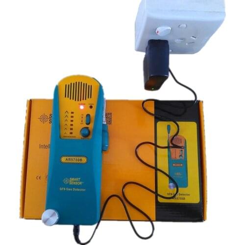 Smart Sensor AR5750B Refrigerant Halogen Gas Digital Detector Alarm SF6 Gas Leak Detector Freon Gas Analyzer