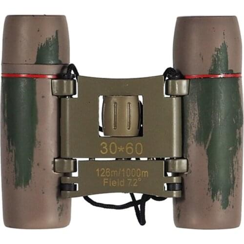 Day Night Vision 30x60 Zoom Outdoor Travel Folding Binoculars Telescope 126M-1000M Novelty Kid Boy Children Toys