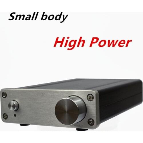 GA-100 mini amplifier home 100W 2.0 digital desktop power HIFI fever grade fixed resistance amplifier