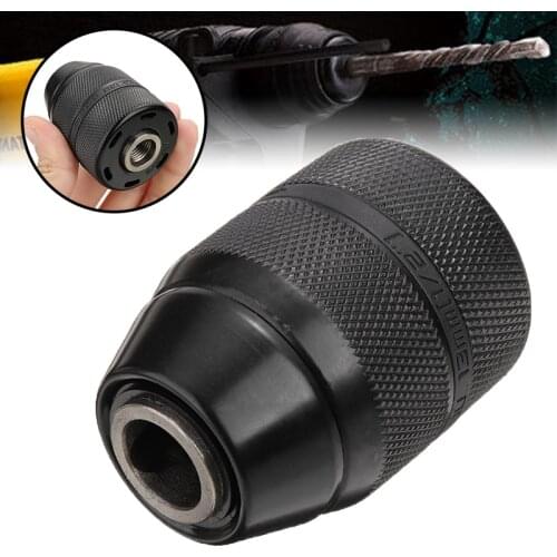 2-13mm Keyless Drill Chuck Professional Heavy Duty Keyless Impact Drill Chuck For Rotary Tool Engraver Accessories 62*43mm