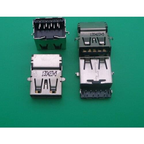 10pcs USB 3.0 jack connector female socket for ASUS/Lenovo/HP/Samsung/Sony/Toshiba/Laptop