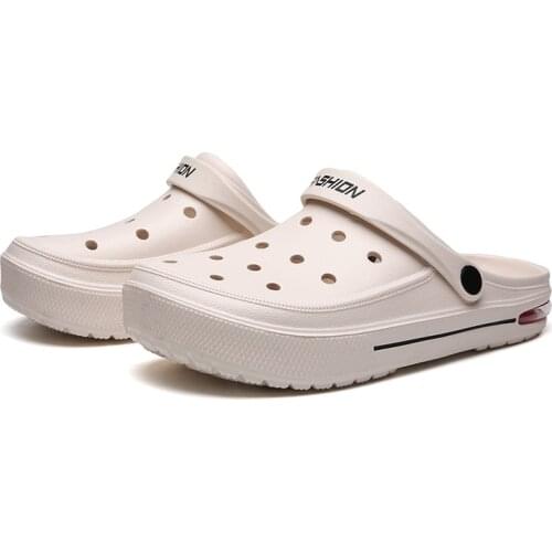 Unisex Garden Clogs Shoes Casual Slippers Quick Drying Sandals Summer Anti-Slip Beach Shoes for Men and Women