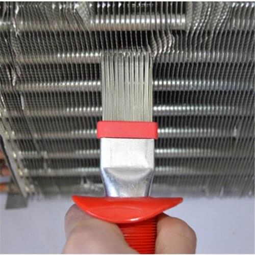 Universal Refrigeration HVAC Fin Comb Straightening Cleaning Brush Home Clean Plastic Rake Brush For Radiator Brush