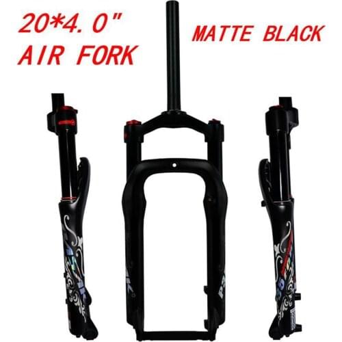 PASAK Off-road Bicycle Snowmobile ATV Bike Shock Absorber Front Magnesium Alloy Wide Tire 4.0 135MM Air 20 Inch Gas Fork