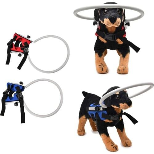 Pet Safe Halo Harness For Blind Dogs Blind Pet Anti-collision Ring Scorpion Cataract Animal Protection Circle Guide Dog Harness