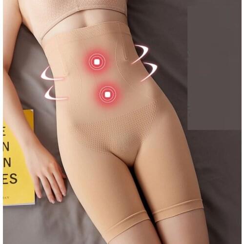 2PCS Women High Waist Body Shaper Panties Seamless Tummy Belly Control Waist Slim Pants Shapewear Girdle Underwear Waist Trainer