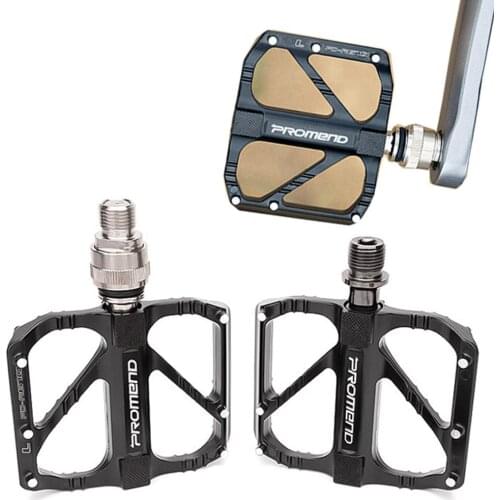 1 Pair Of Bicycle Pedal Aluminum Alloy Quick Release Pedal Anti-slip Bike 3 Bearing Pedals Bike Bicycle Parts Accessories
