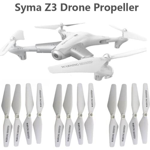 12PCS/Lot White Original SYMA Z3 Propellers Blades Spare Part CW CCW Rotor for RC Helicopter Quadcopter Z3 Propeller Accessories