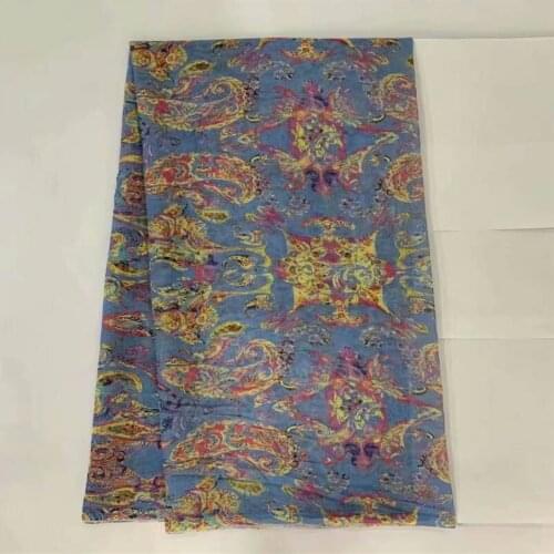 2020 Latest high quality 100% cotton african lace fabric 5 yards printed fabric for womens dresses textile material.L992017