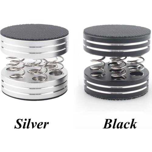 4pcs Aluminum Spring Speakers Spikes Isolation Stand Aluminum Spring Speakers Spikes Isolation Stand for HiFi Amplifier/Speaker