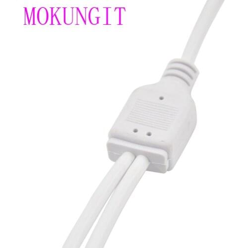 5pcs 5pin RGBW Connector 1 TO 2/ 3 /4 Splitter female extension wire cable For 5050 RGBW led strip LED 3528 RGB Strip