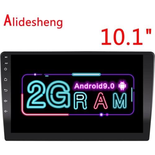 10 inch 2 Din Android 9.0 Car DVD Multimedia Player Stereo Radio Audio 2G RAM For Nissan Hyundai Tucson Santa Fe VW TOYOTA Mazda