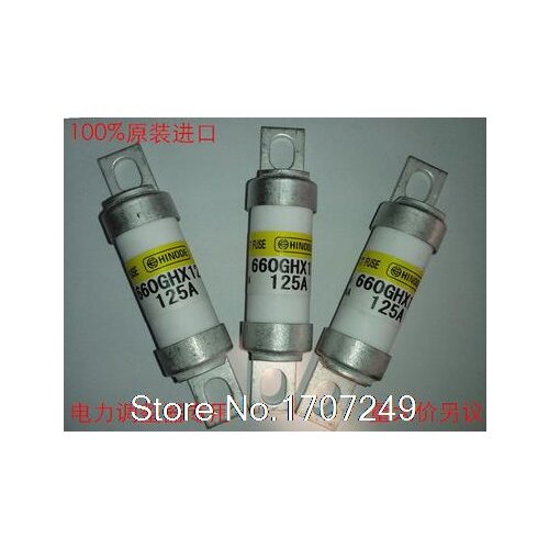Free shipping 660GHX125 660V 125A New original fast fuse